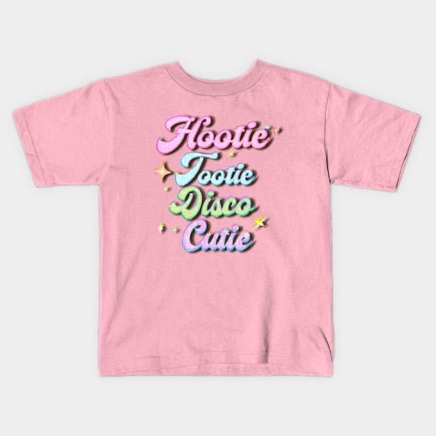 Disco Cutie Kids T-Shirt by VultureVomitInc